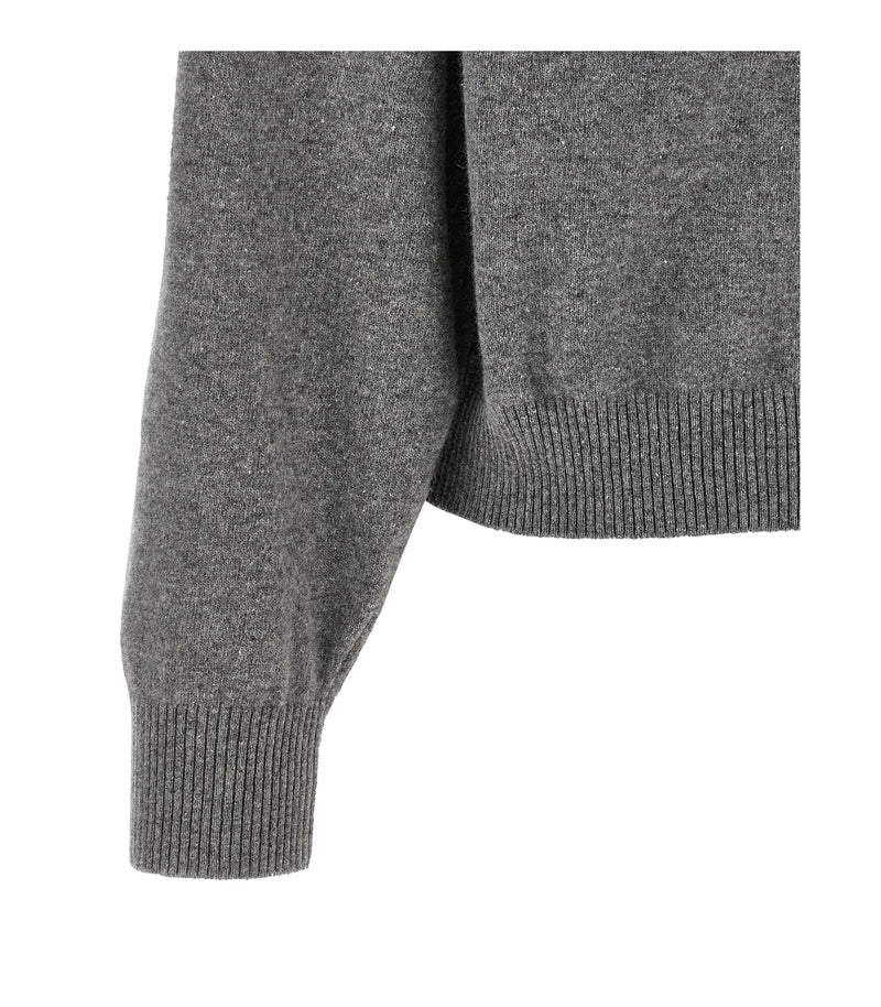Alberta Ferretti Sweater in gray, Virgin Wool — view 4