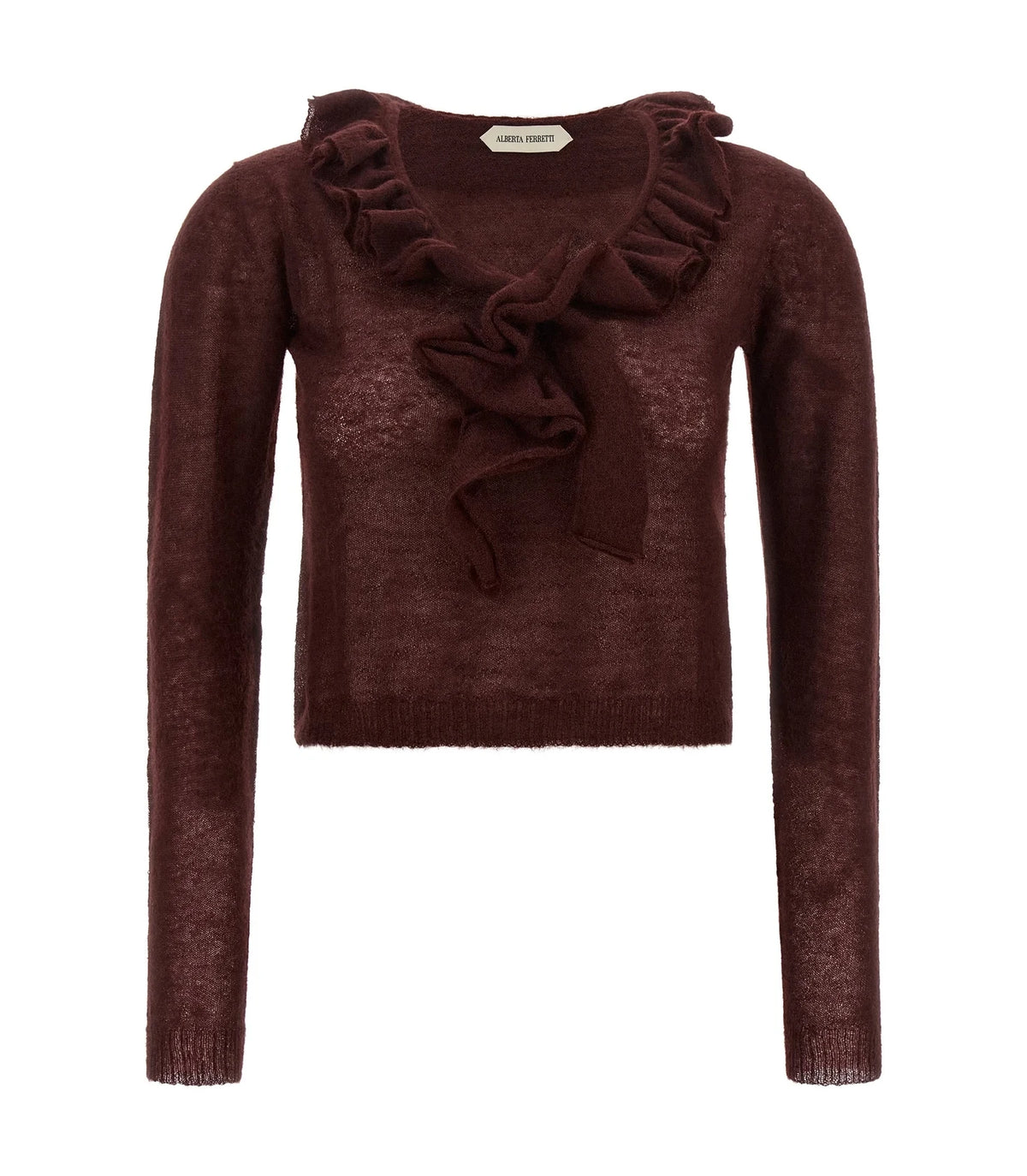 Alberta Ferretti Sweater in red