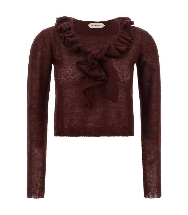 Alberta Ferretti Sweater in red