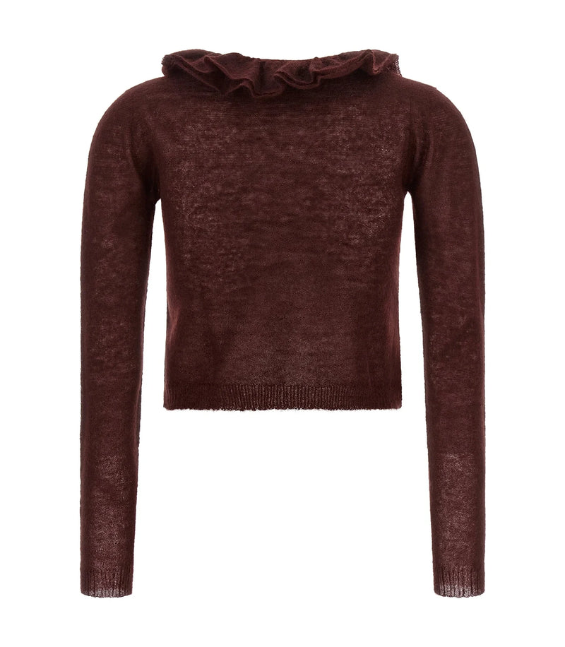 Alberta Ferretti Sweater in red — view 2