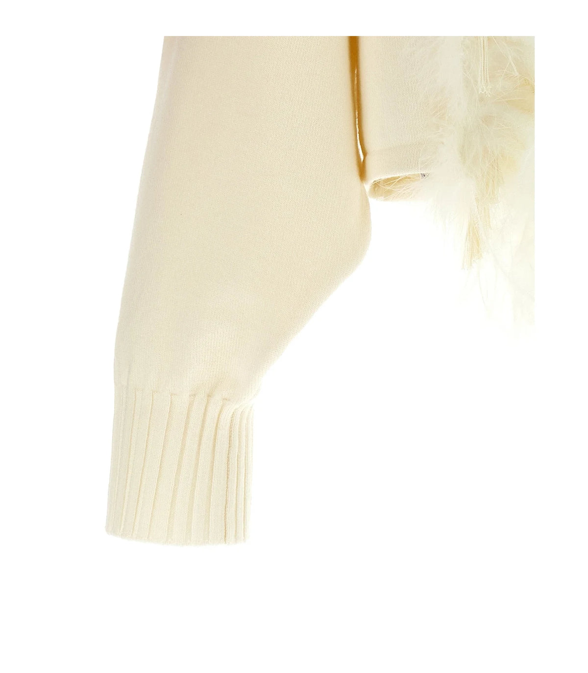Alberta Ferretti Sweater in white, Virgin Wool — view 4