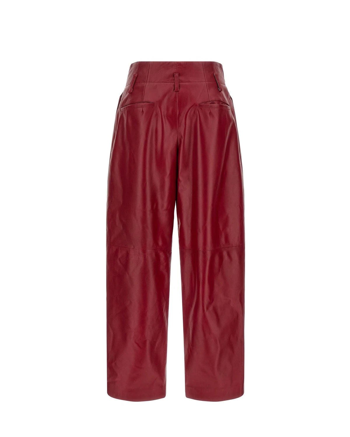 Alberta Ferretti Trouser in red, Polyester — view 2