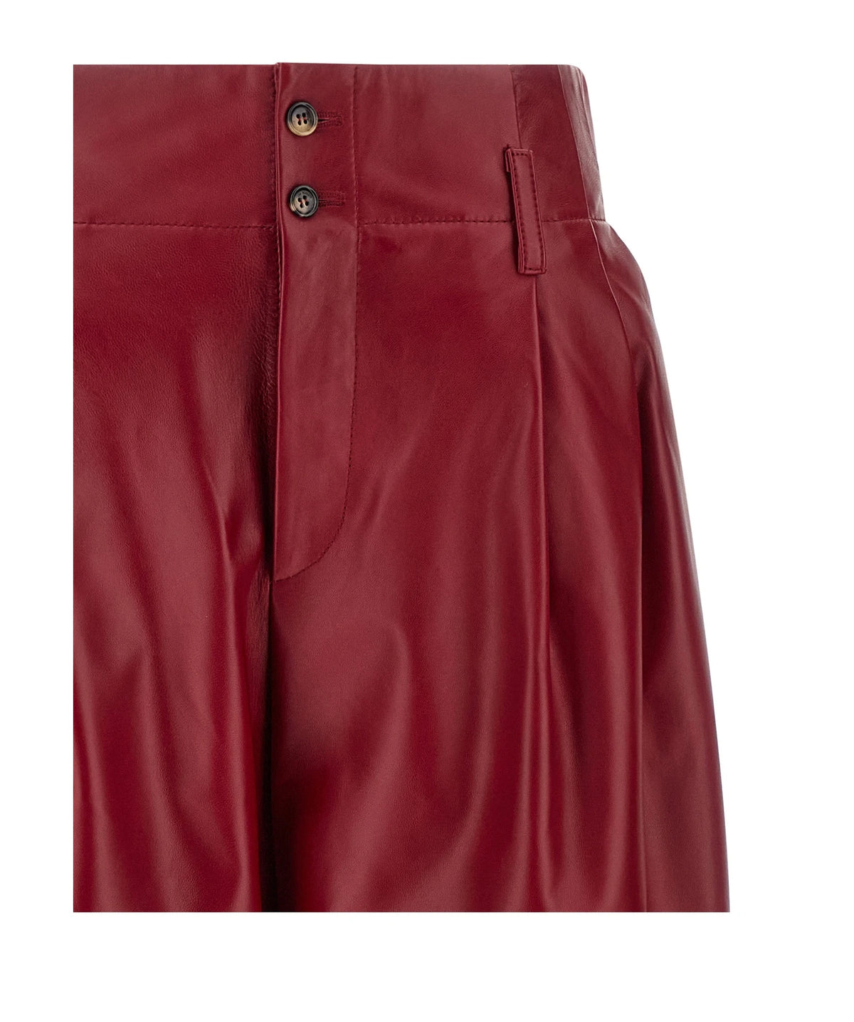 Alberta Ferretti Trouser in red, Polyester — view 3