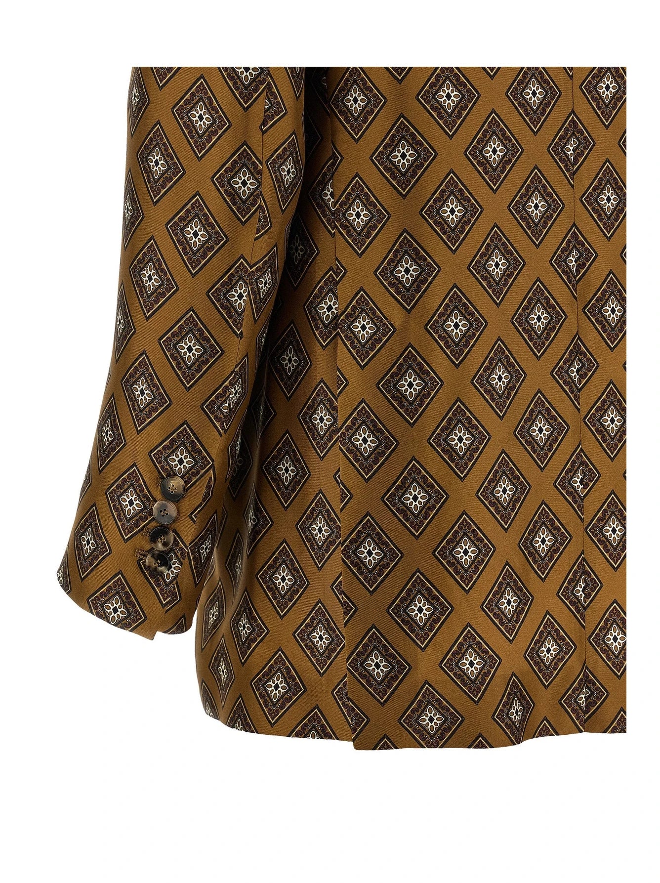 Alberto Biani Blazer in brown, Silk — view 4