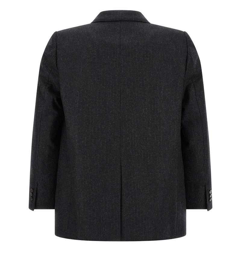 Alberto Biani Blazer in gray, Wool — view 2
