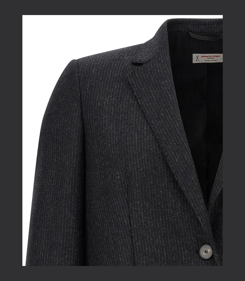 Alberto Biani Blazer in gray, Wool — view 3