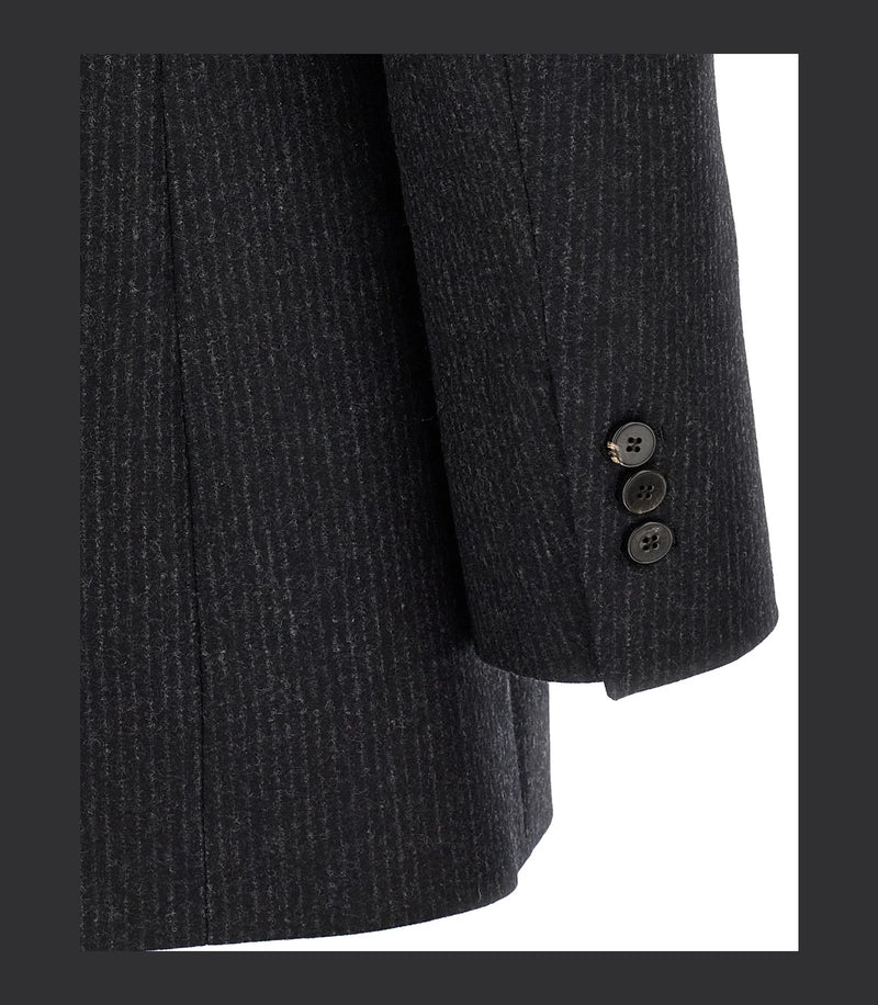 Alberto Biani Blazer in gray, Wool — view 4