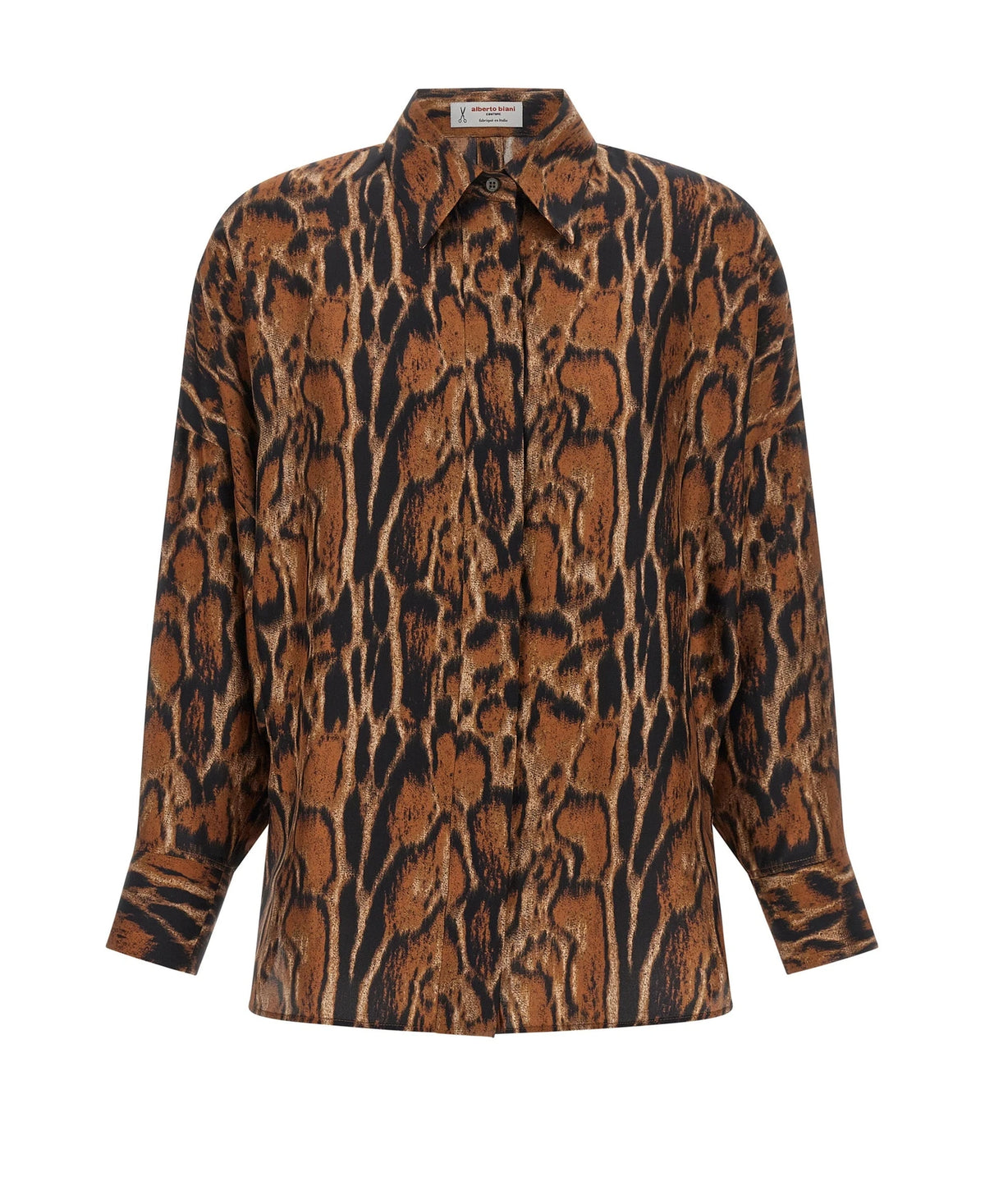 Alberto Biani Blouse in brown, Silk