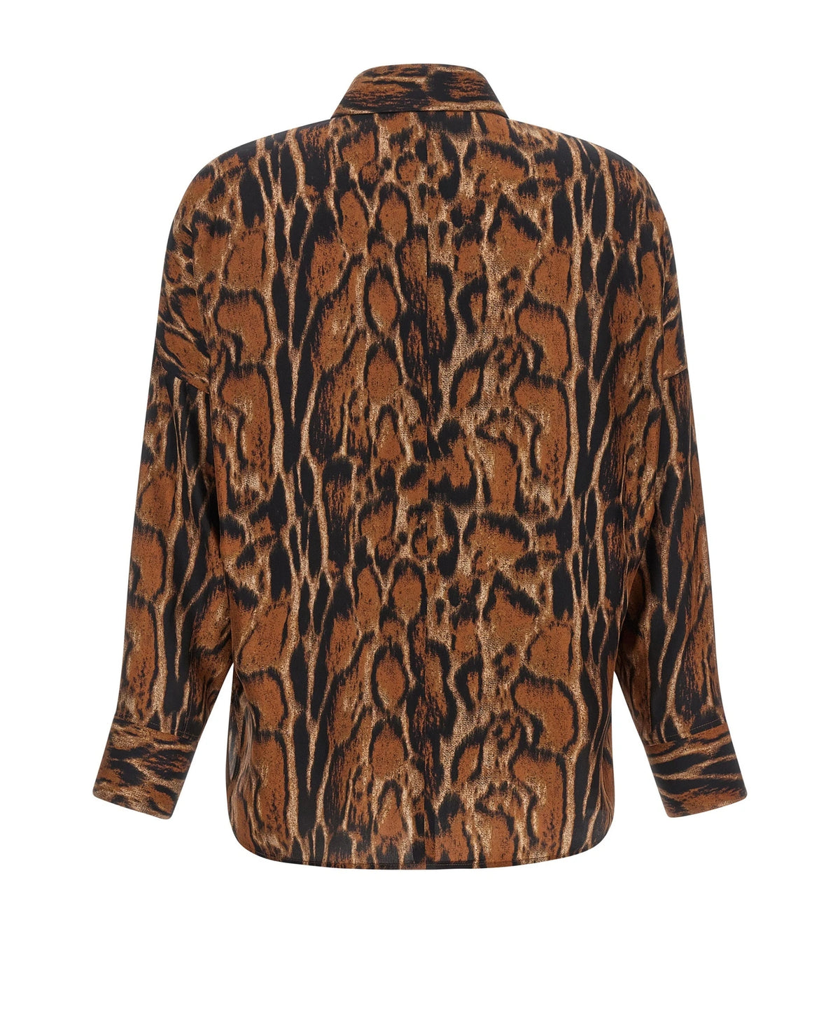 Alberto Biani Blouse in brown, Silk — view 2