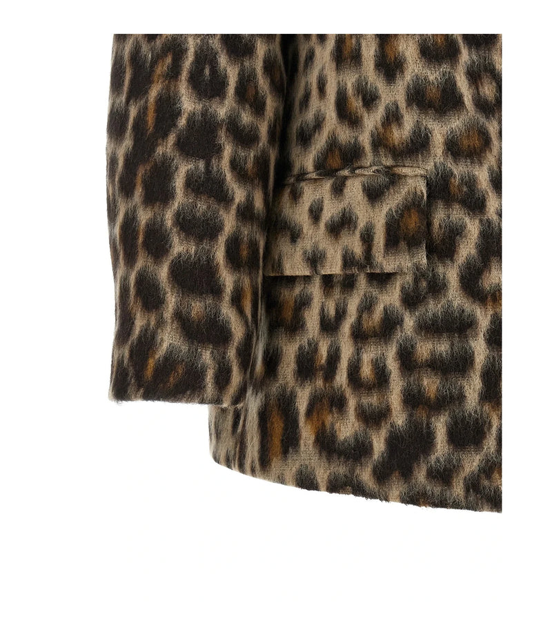 Alberto Biani Overcoat in beige, Wool — view 4