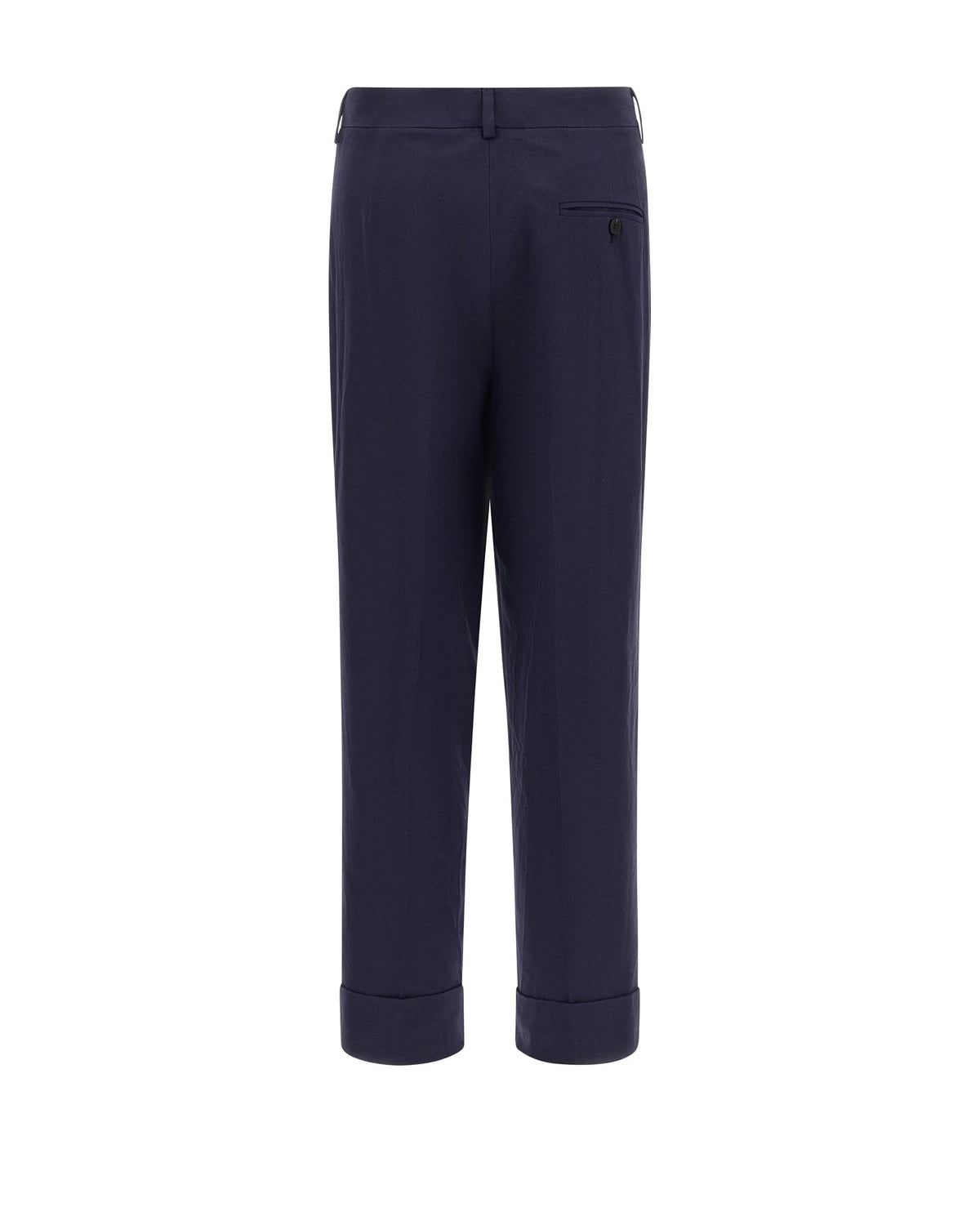 Alberto Biani Trouser in blue, Cotton — view 2