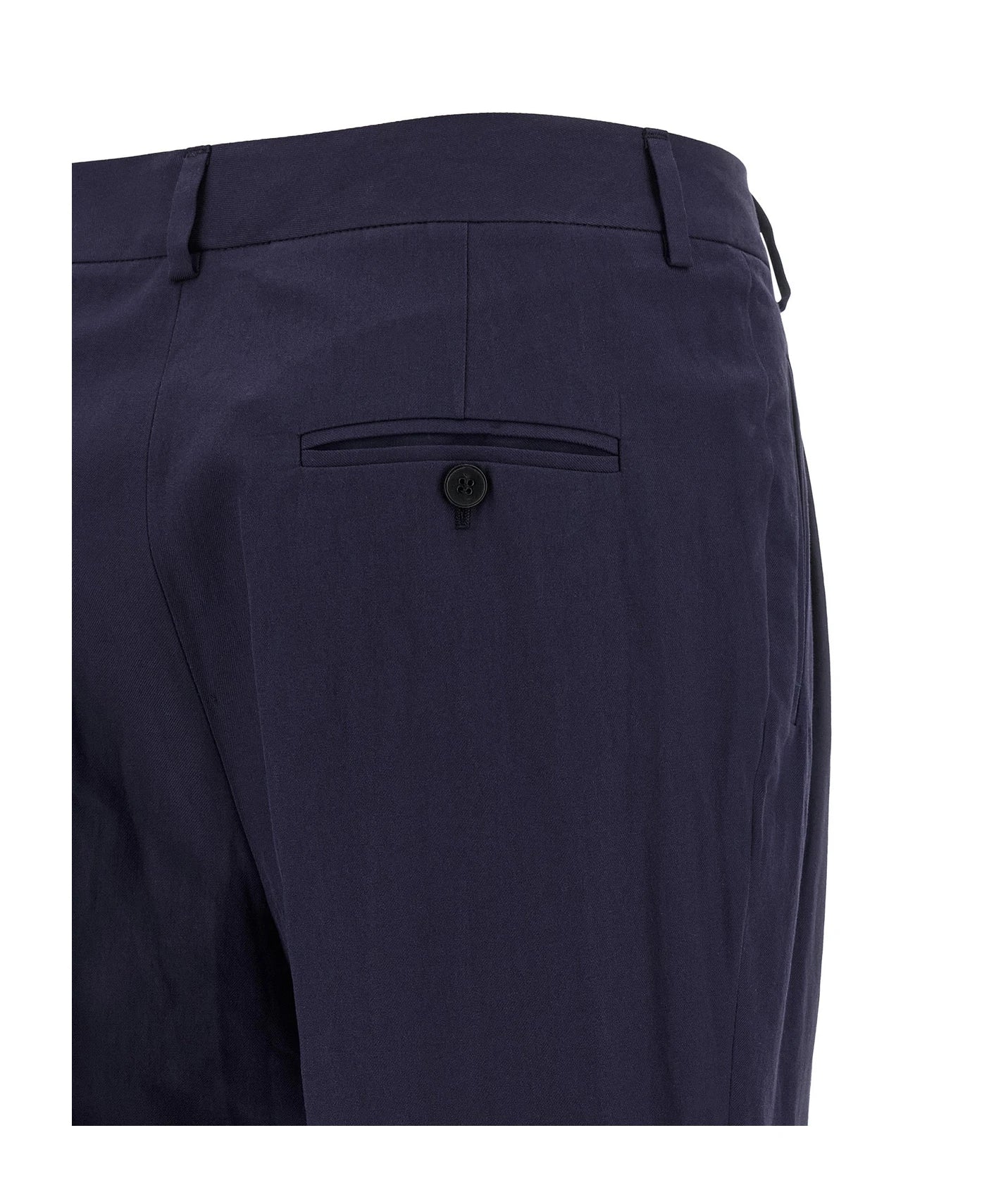 Alberto Biani Trouser in blue, Cotton — view 4