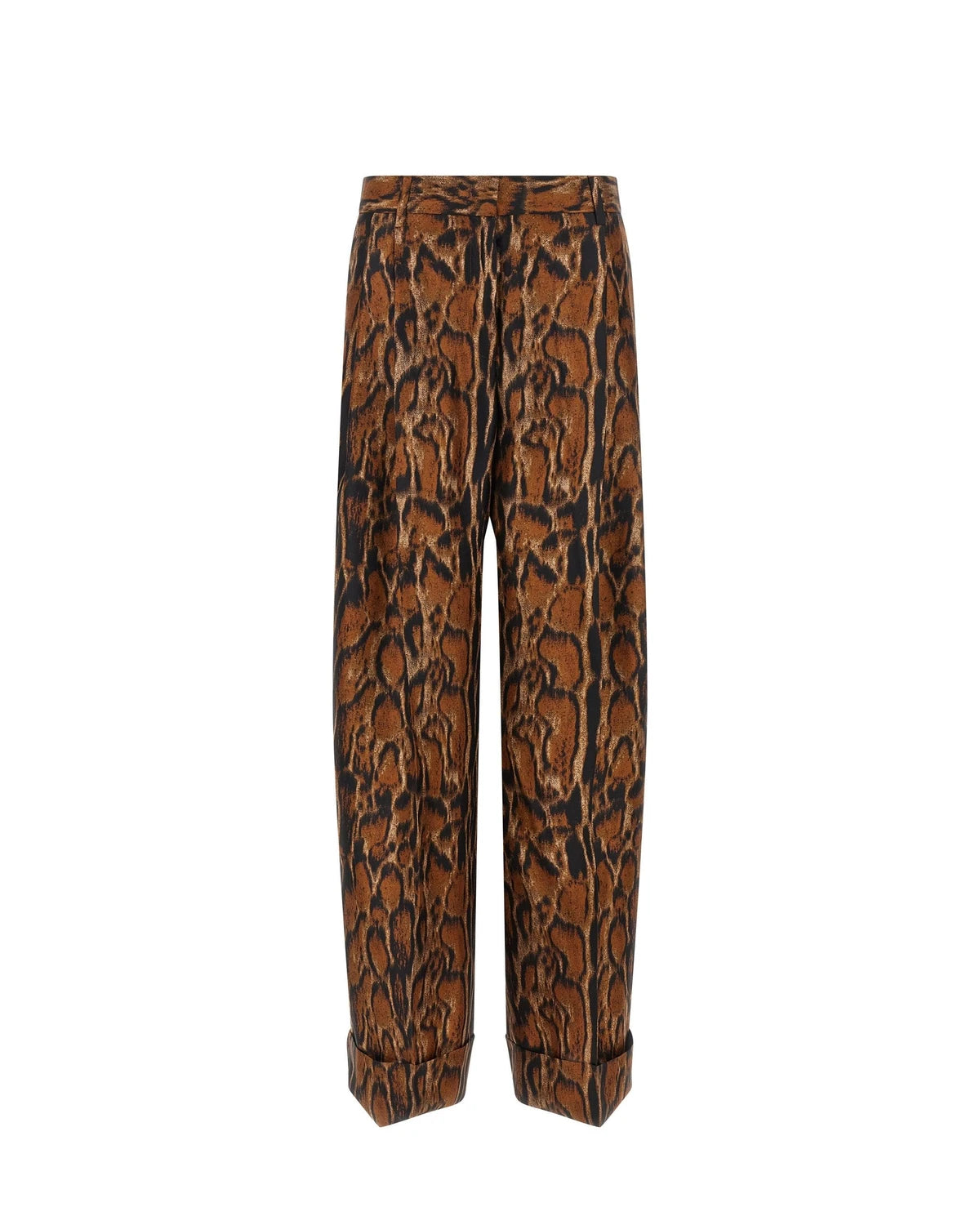 Alberto Biani Trouser in brown, Silk