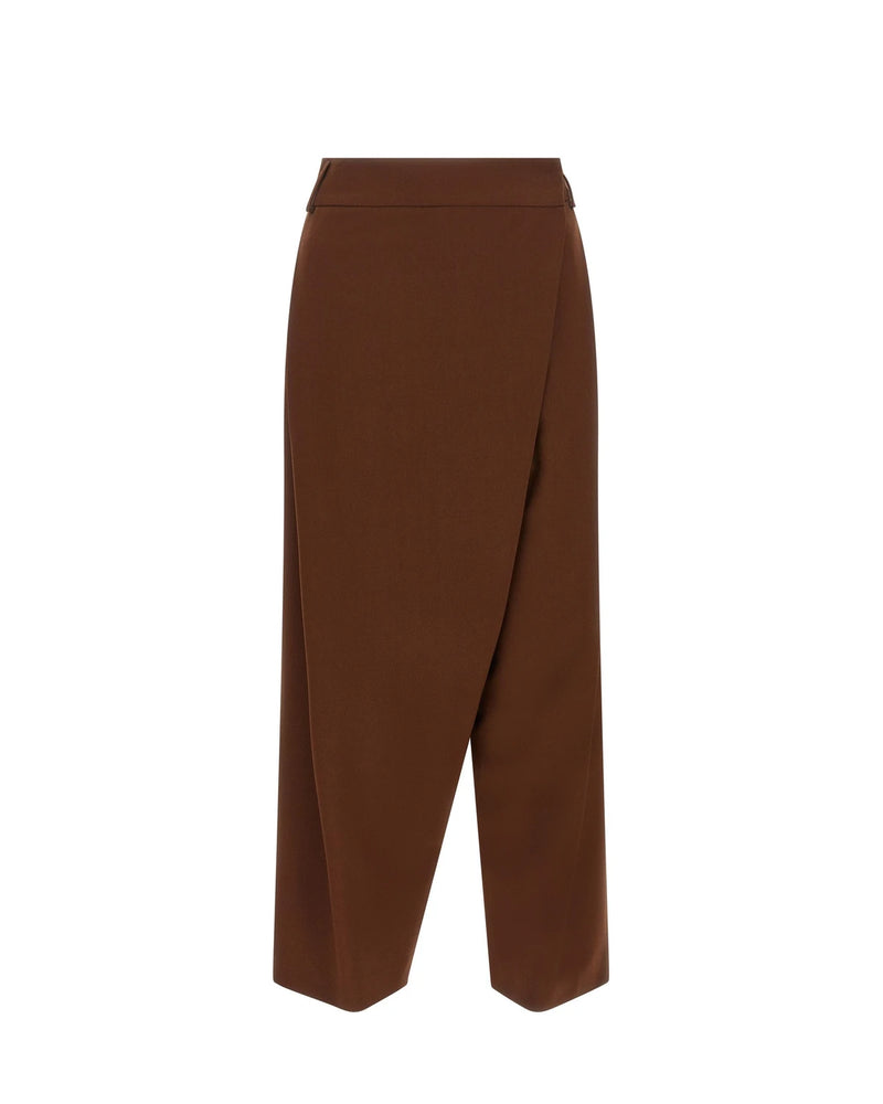 Alberto Biani Trouser in brown, Wool
