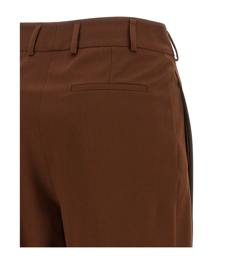Alberto Biani Trouser in brown, Wool — view 4