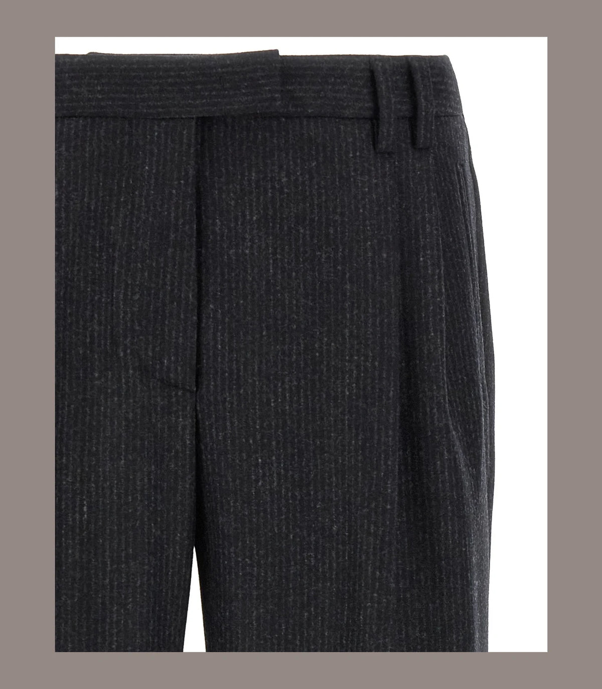 Alberto Biani Trouser in gray, Wool — view 3