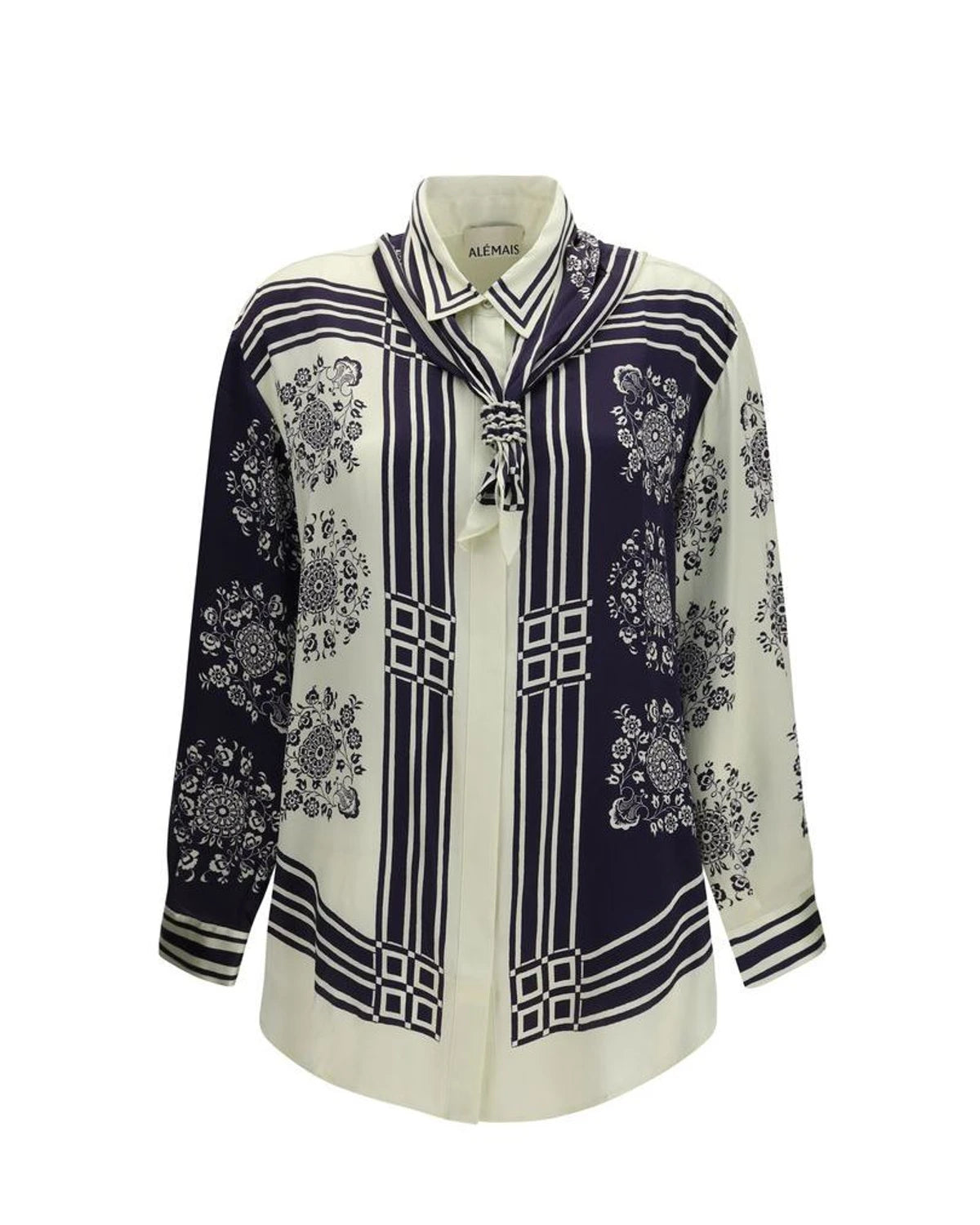 Alemais Dress Shirt in multicolor, Silk