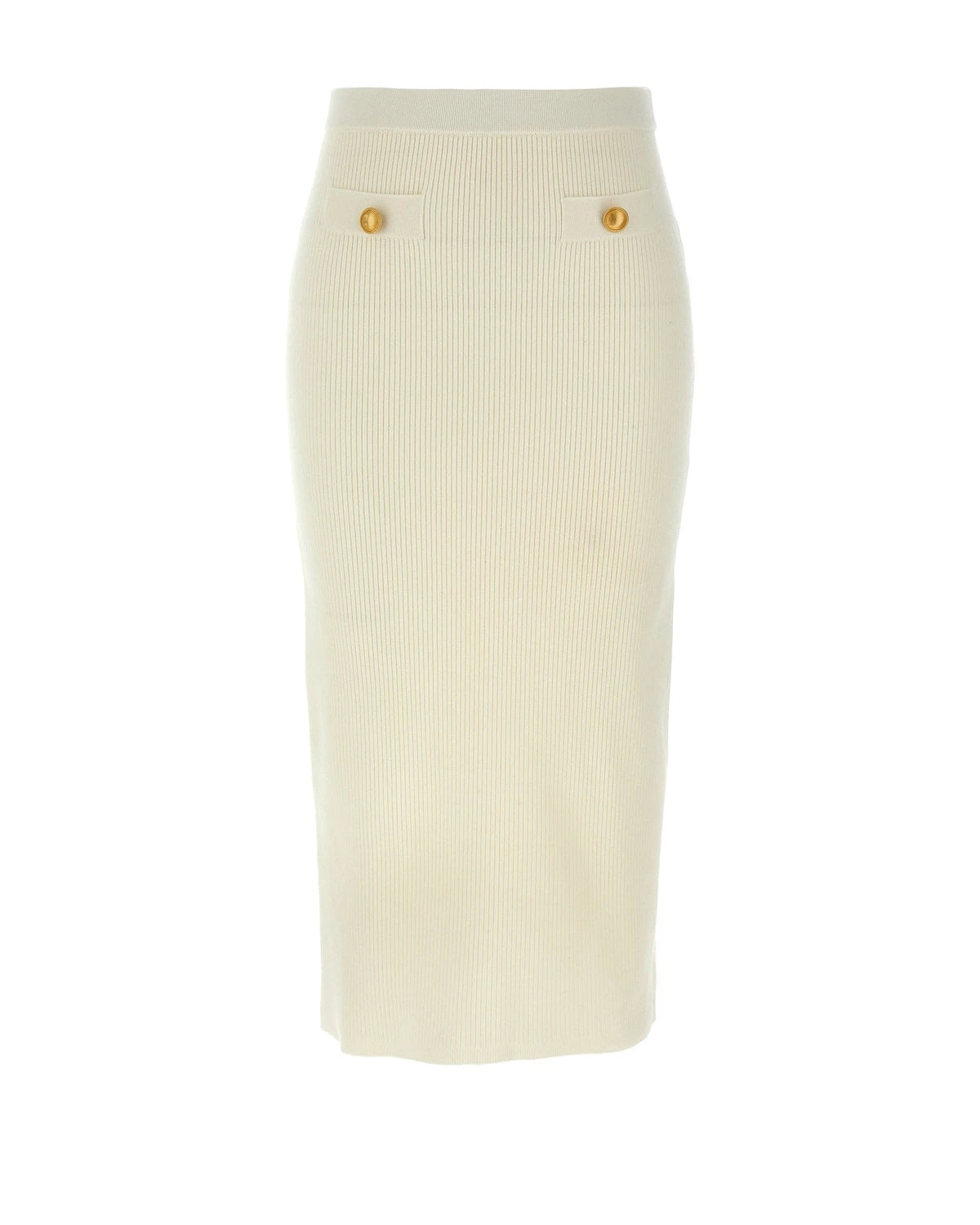 Alessandra Rich Skirt in white, Wool