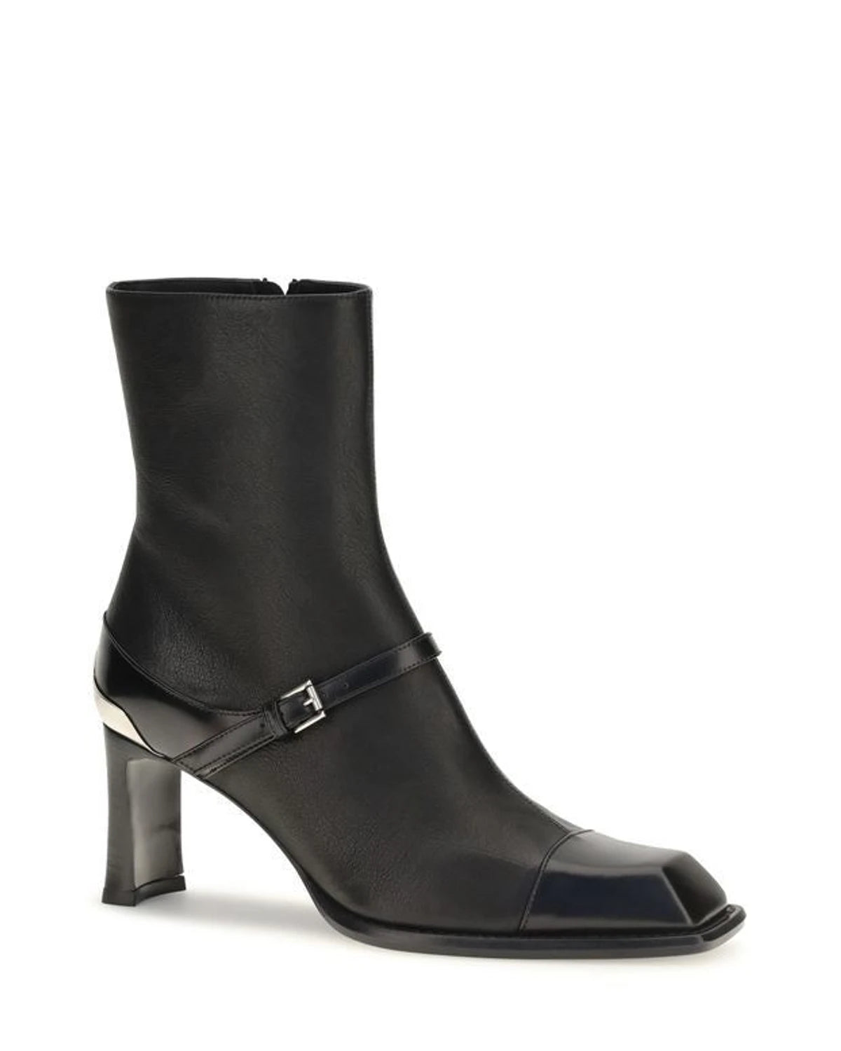 Alexander McQueen Ankle Boots in black, Lamb — view 2