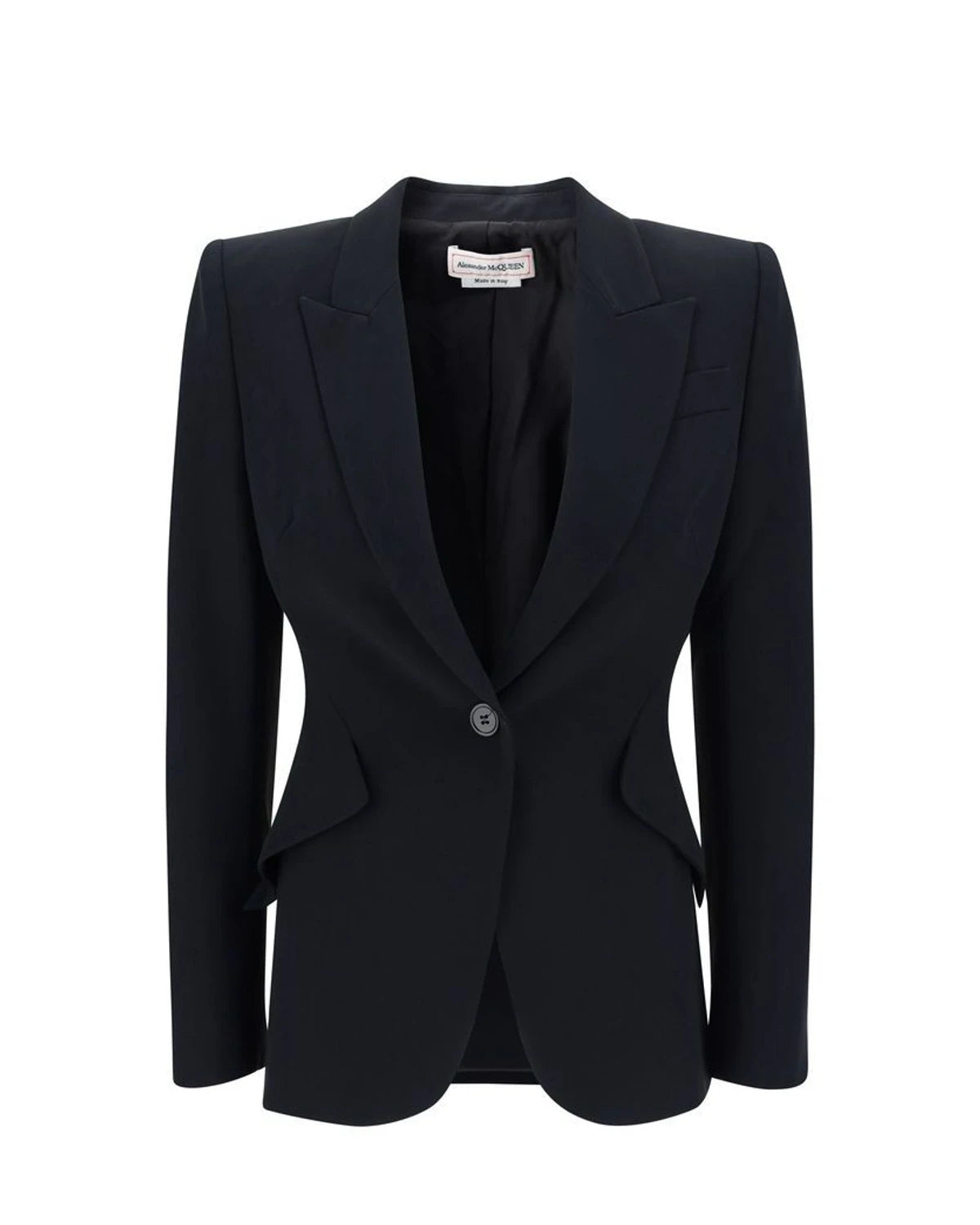 Alexander McQueen Blazer in black, Acetate