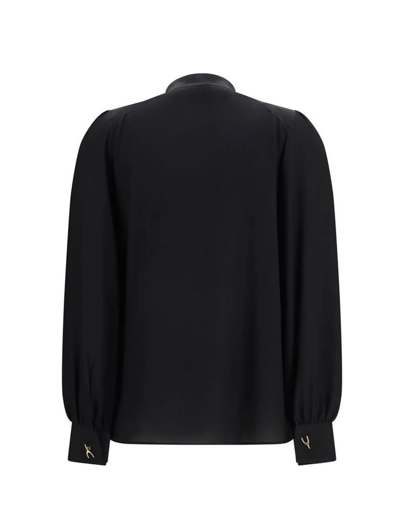 Alexander McQueen Blouse in black, Silk — view 2