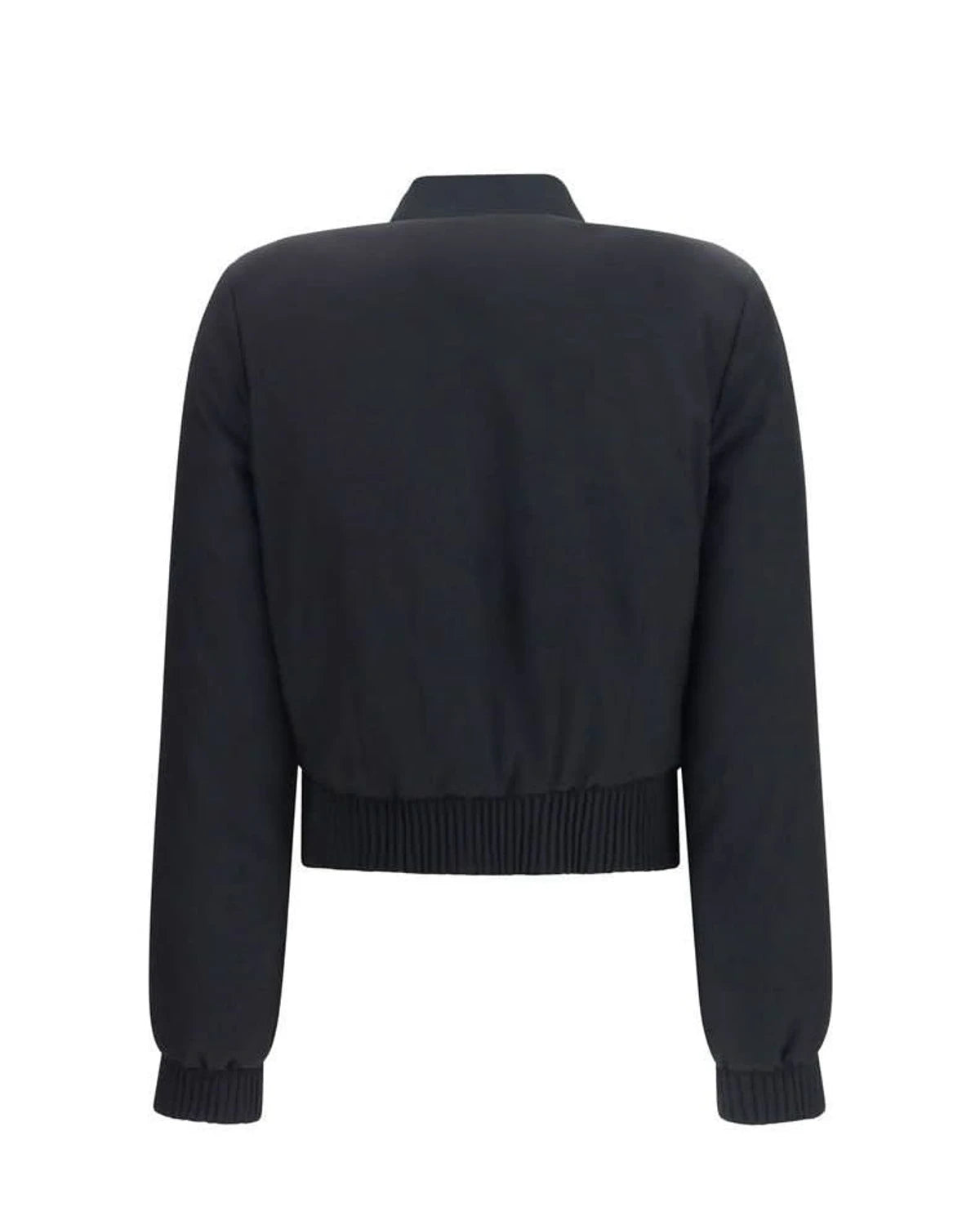 Alexander McQueen Bomber Jacket in black, Polyester — view 2