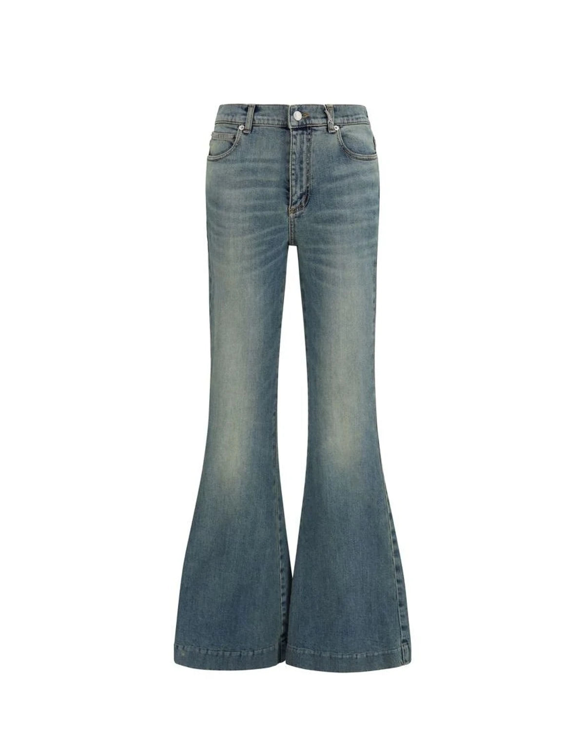 Alexander McQueen Jean in blue, Cotton