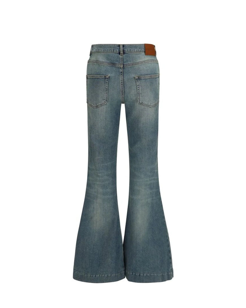 Alexander McQueen Jean in blue, Cotton — view 2
