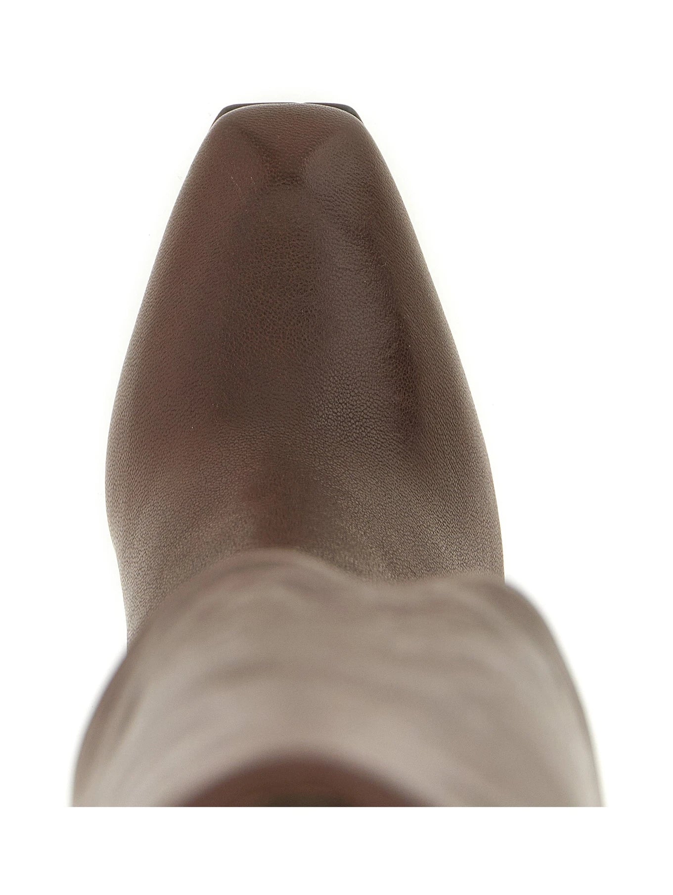Alexander McQueen Brown Knee High Boots 