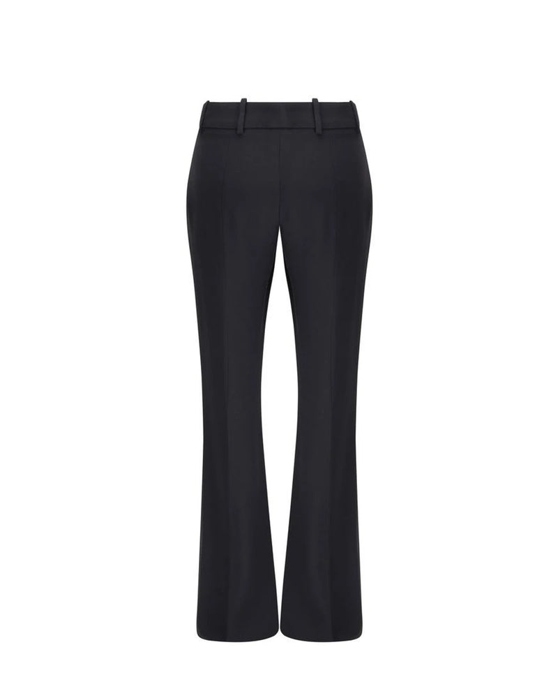 Alexander McQueen Palazzo Pant in black, Acetate — view 2