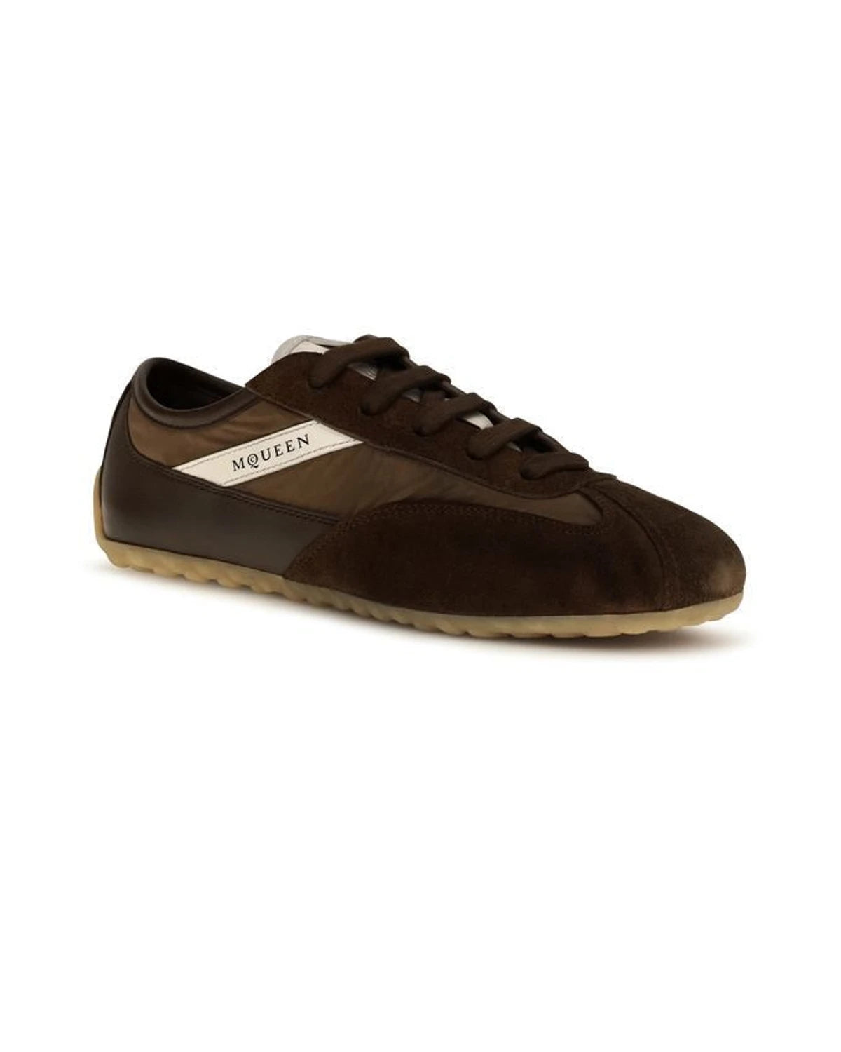 Alexander McQueen Sneakers in brown, Suede — view 2