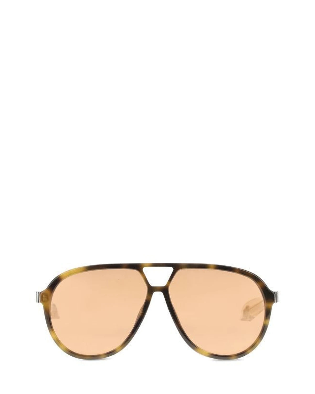 Alexander McQueen Sunglasse in brown, Acetate