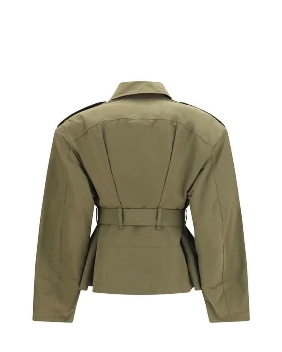 Alexander McQueen Trucker Jacket in green, Cotton — view 2