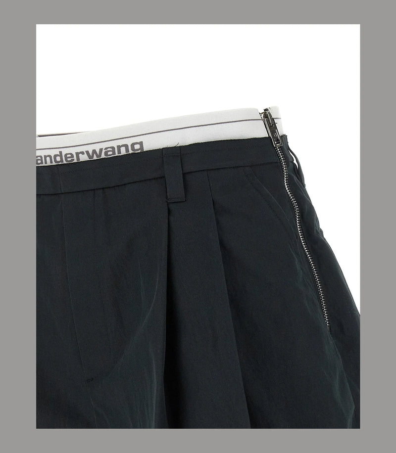 Alexander Wang Bermuda in black, Cotton — view 3