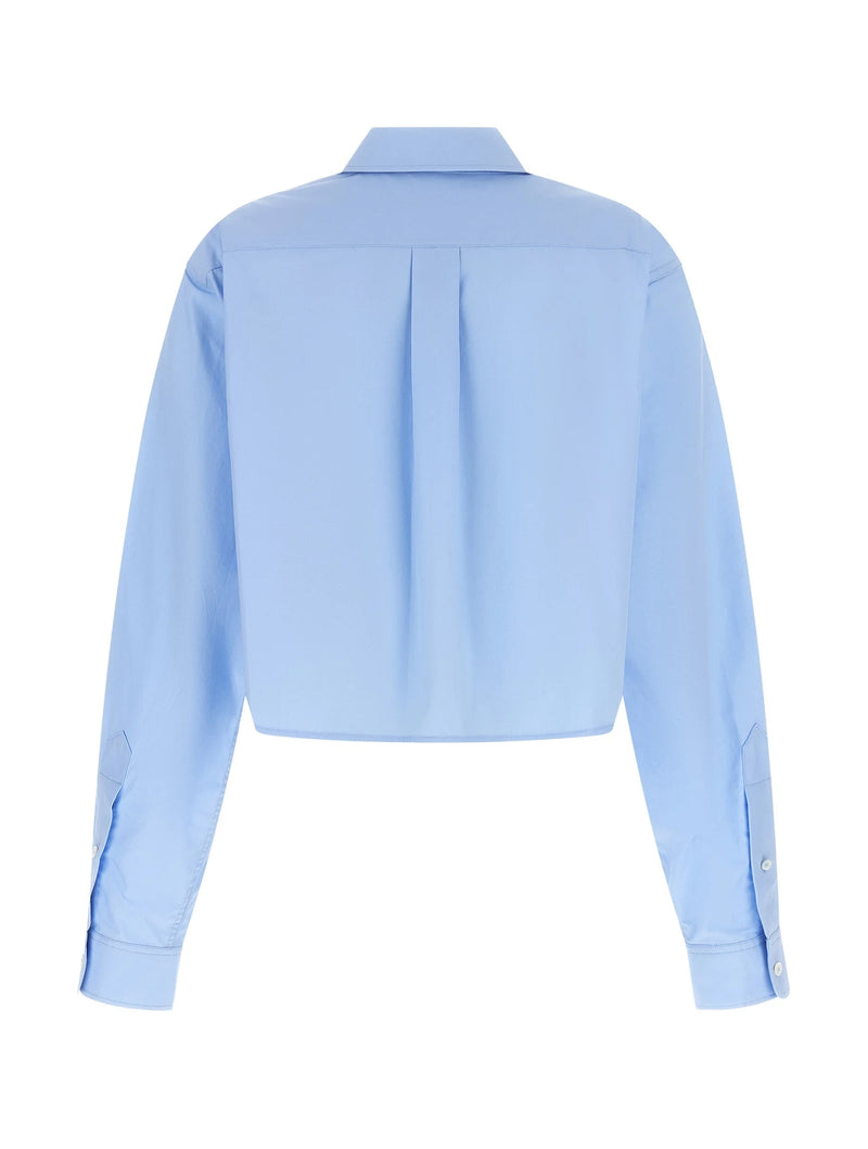 Alexander Wang Dress Shirt in blue, Cotton — view 2
