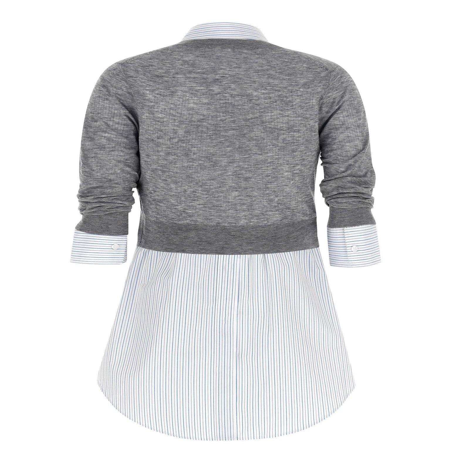 Alexander Wang Dress Shirt in gray, Wool — view 2