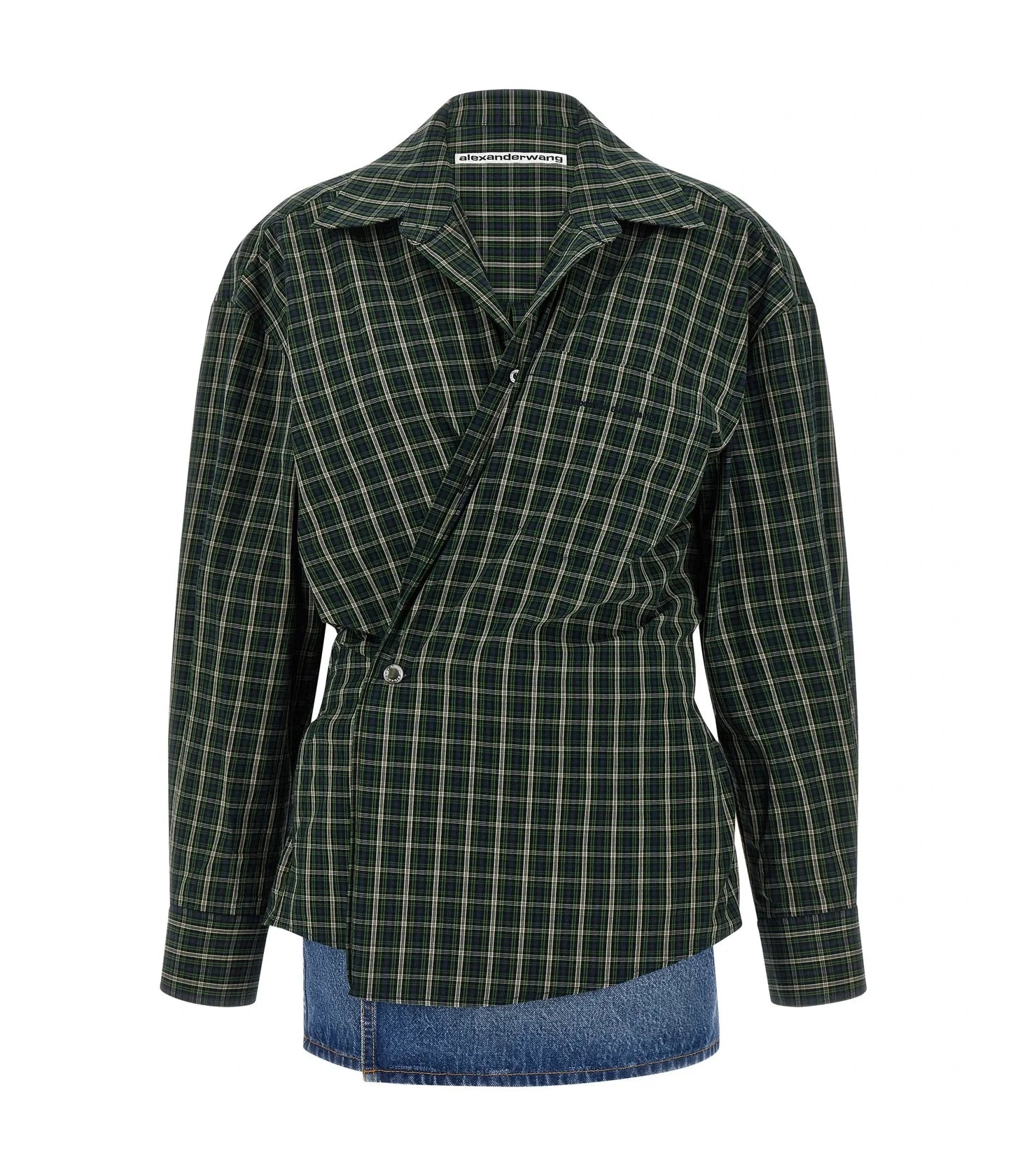 Alexander Wang Dresse in green, Cotton