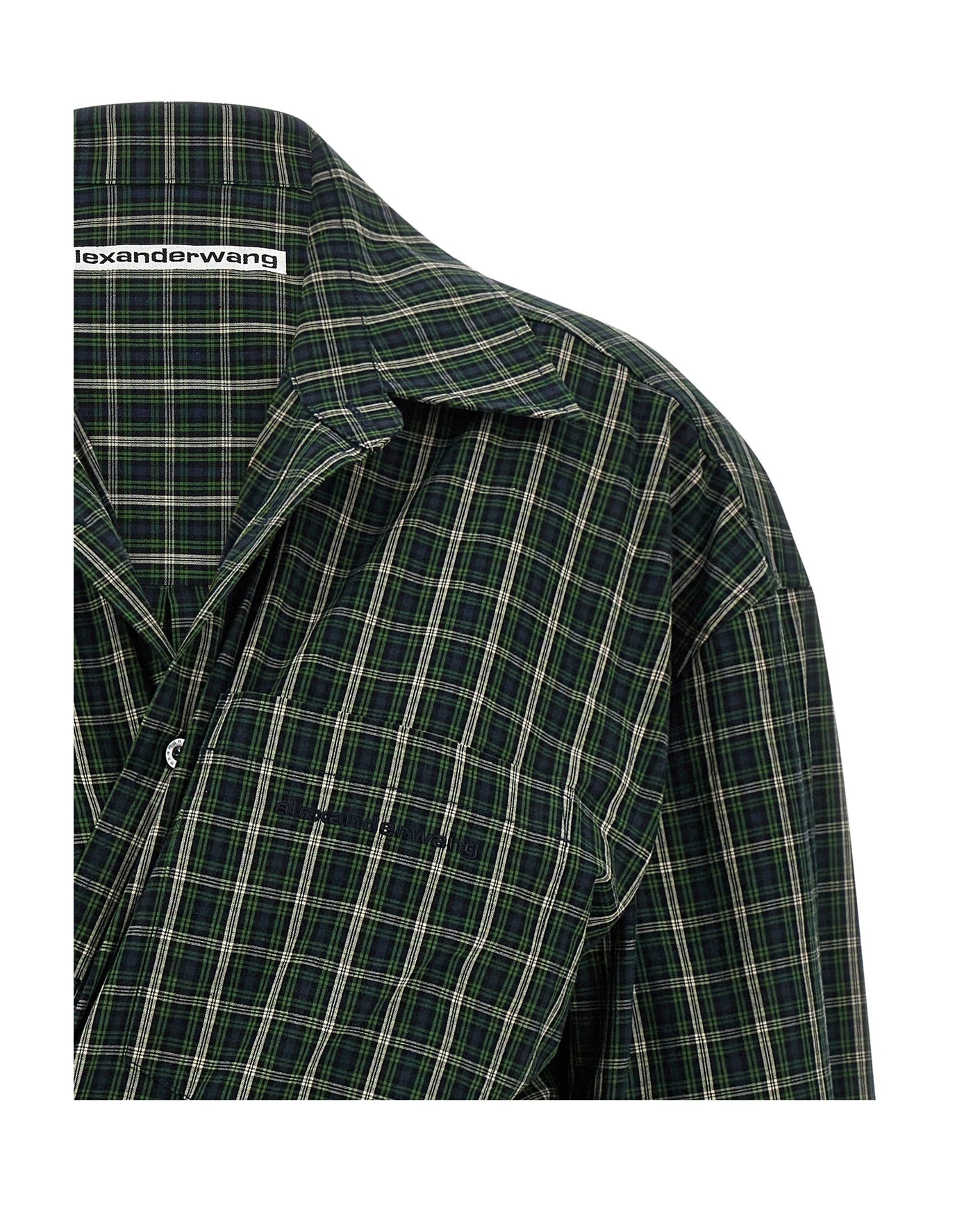 Alexander Wang Dresse in green, Cotton — view 3