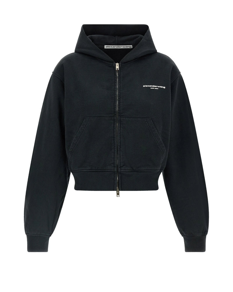 Alexander Wang Hoodie in black, Cotton