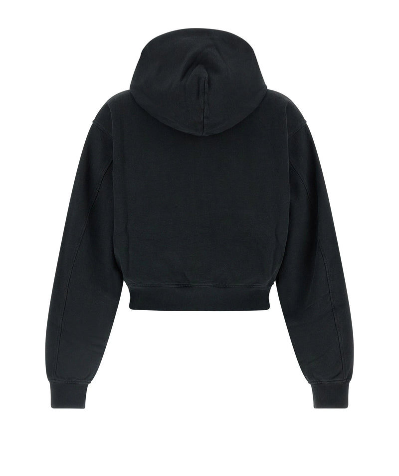 Alexander Wang Hoodie in black, Cotton — view 2