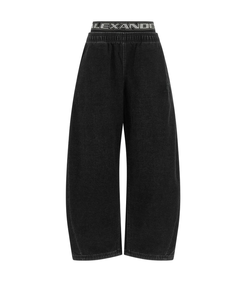 Alexander Wang Jean in black, Cotton