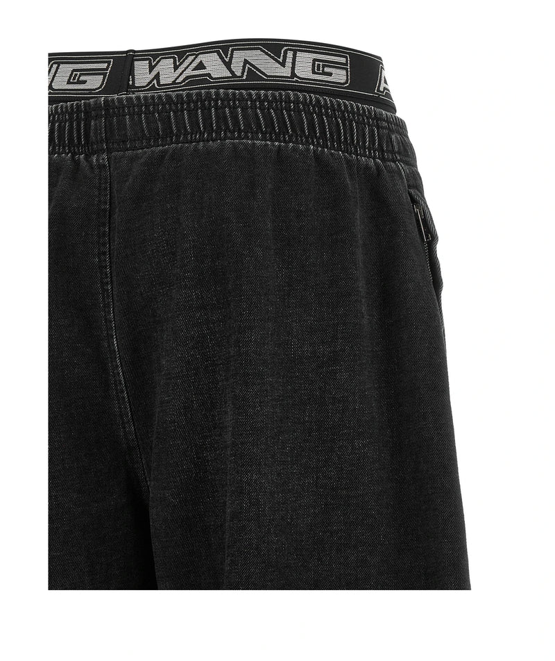 Alexander Wang Jean in black, Cotton — view 4