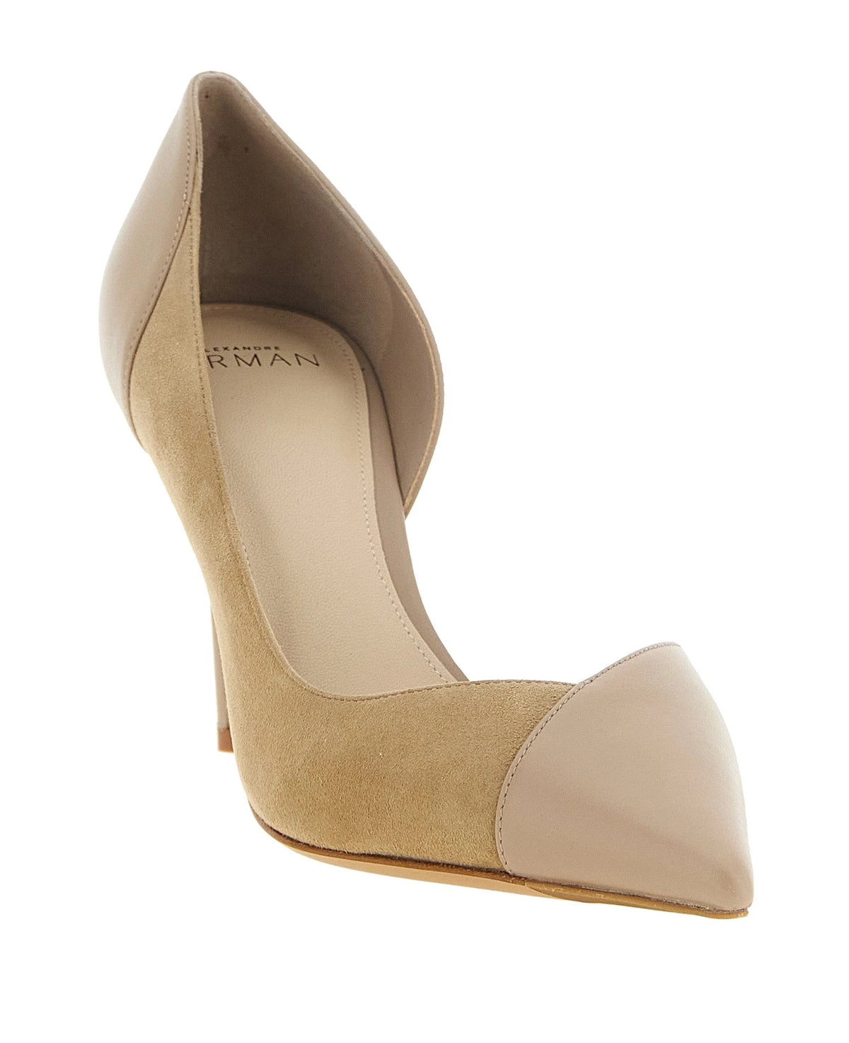 Alexandre Birman Pumps in beige, Calfskin Leather — view 2