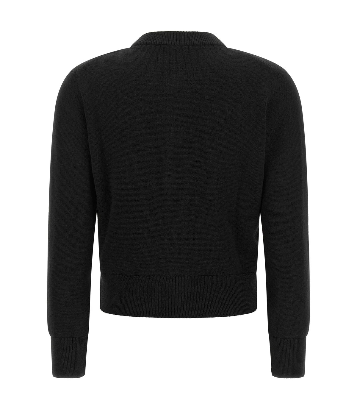 Ami Paris Cardigan in black, Wool — view 2