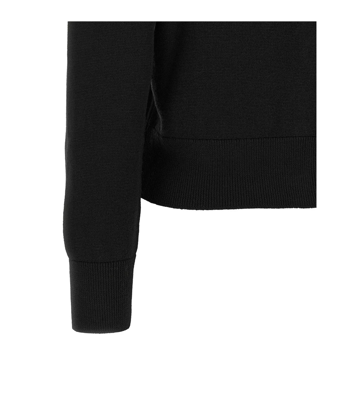 Ami Paris Cardigan in black, Wool — view 4