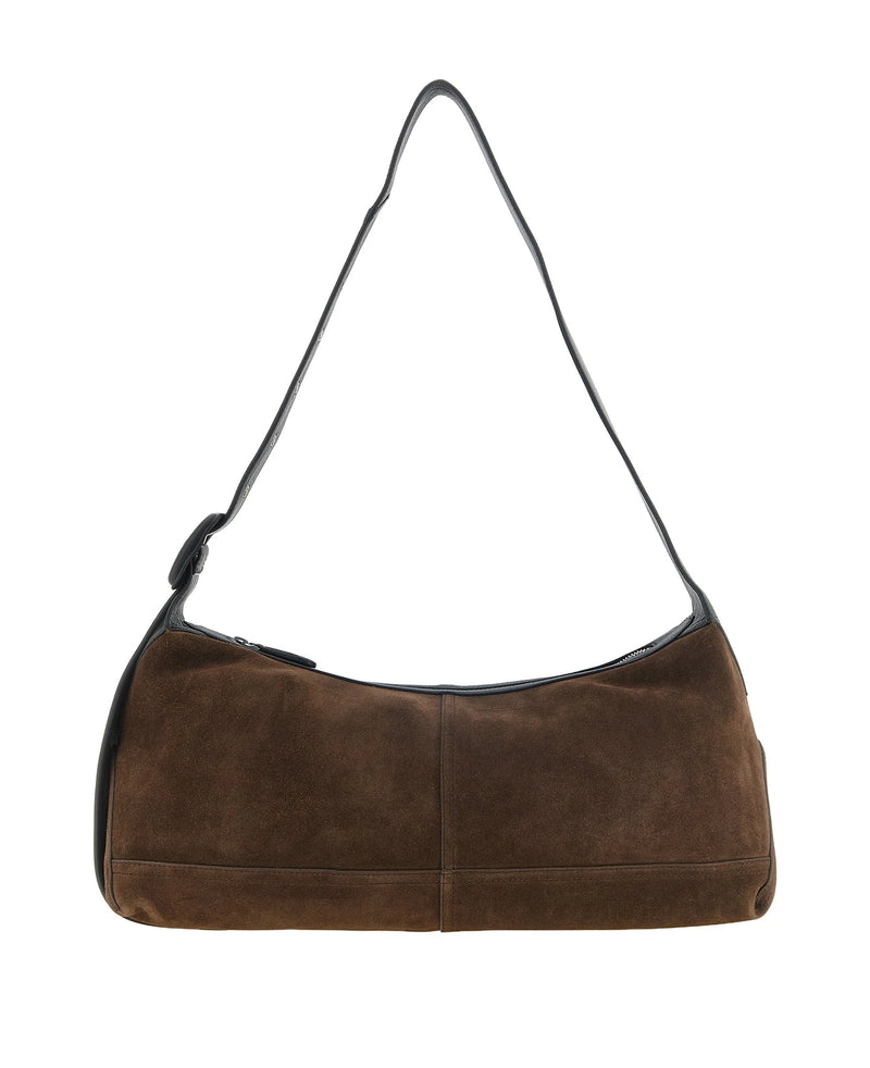 Ami Paris Cross Body Bag in brown, Cow Leather