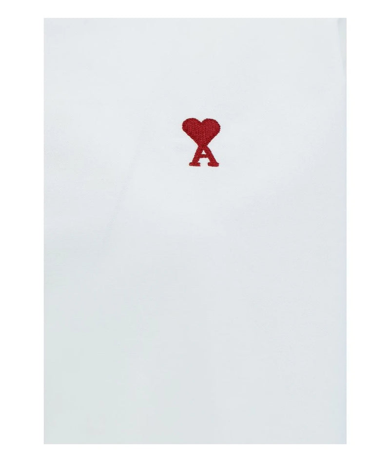 Ami Paris Dress Shirt in white, Cotton — view 3
