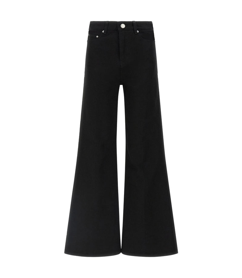 Ami Paris Jean in black, Cotton