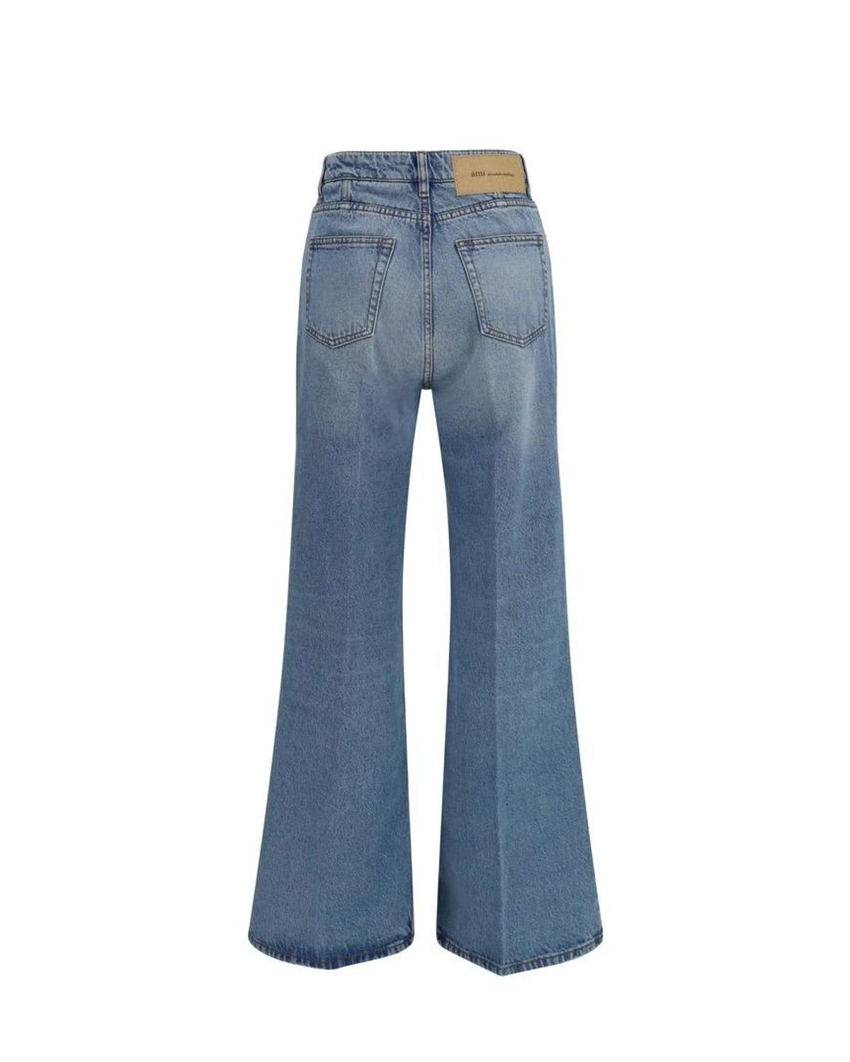 Ami Paris Jean in blue, Cotton — view 2