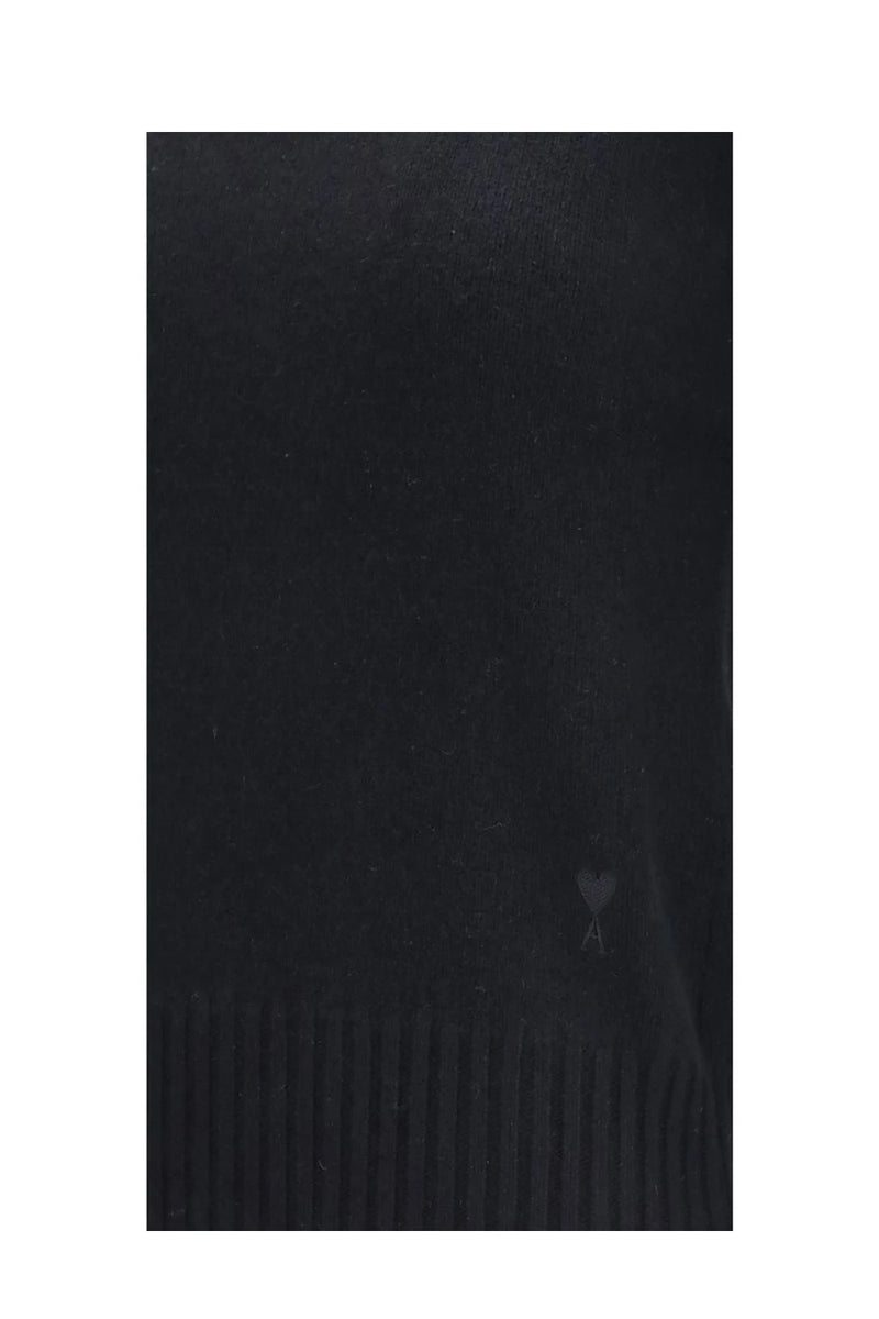 Ami Paris Sweater in black, Kashmir — view 3